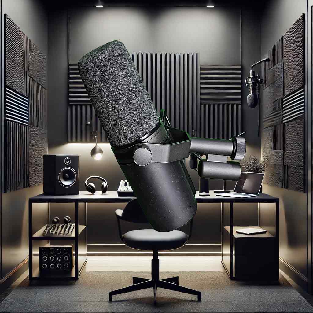 Black BOLD Series Microphone Cover
