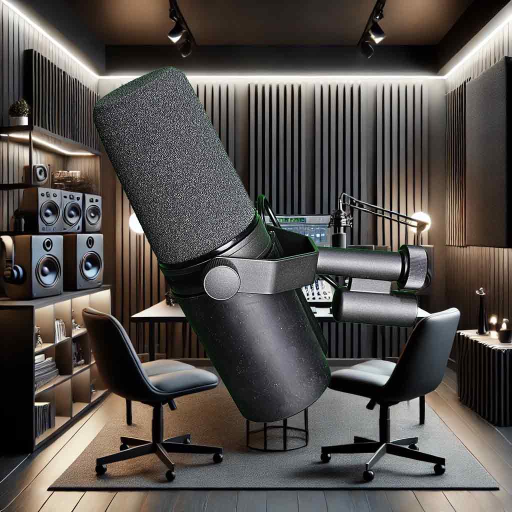 Black BOLD Series Microphone Cover