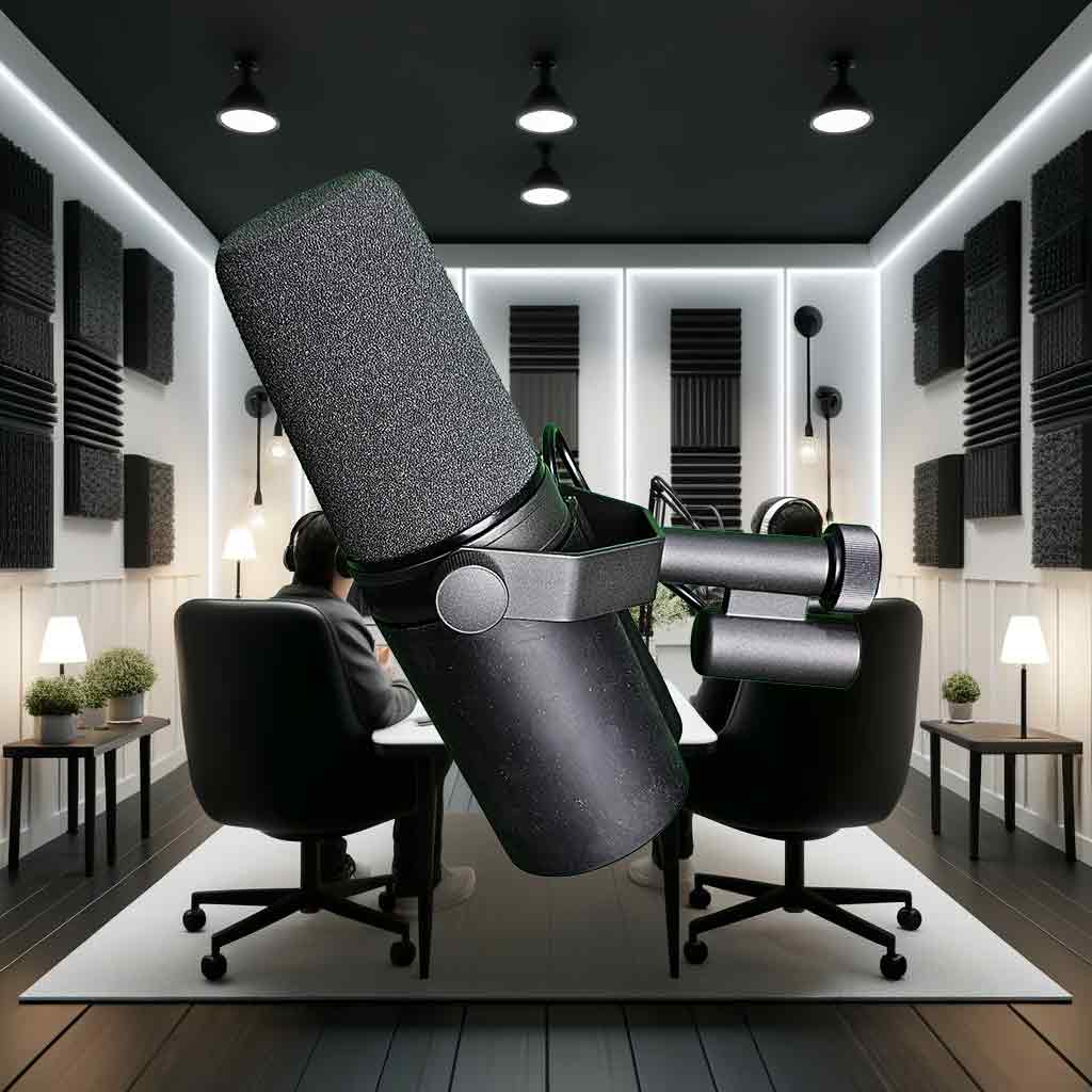 Black BOLD Series Microphone Cover