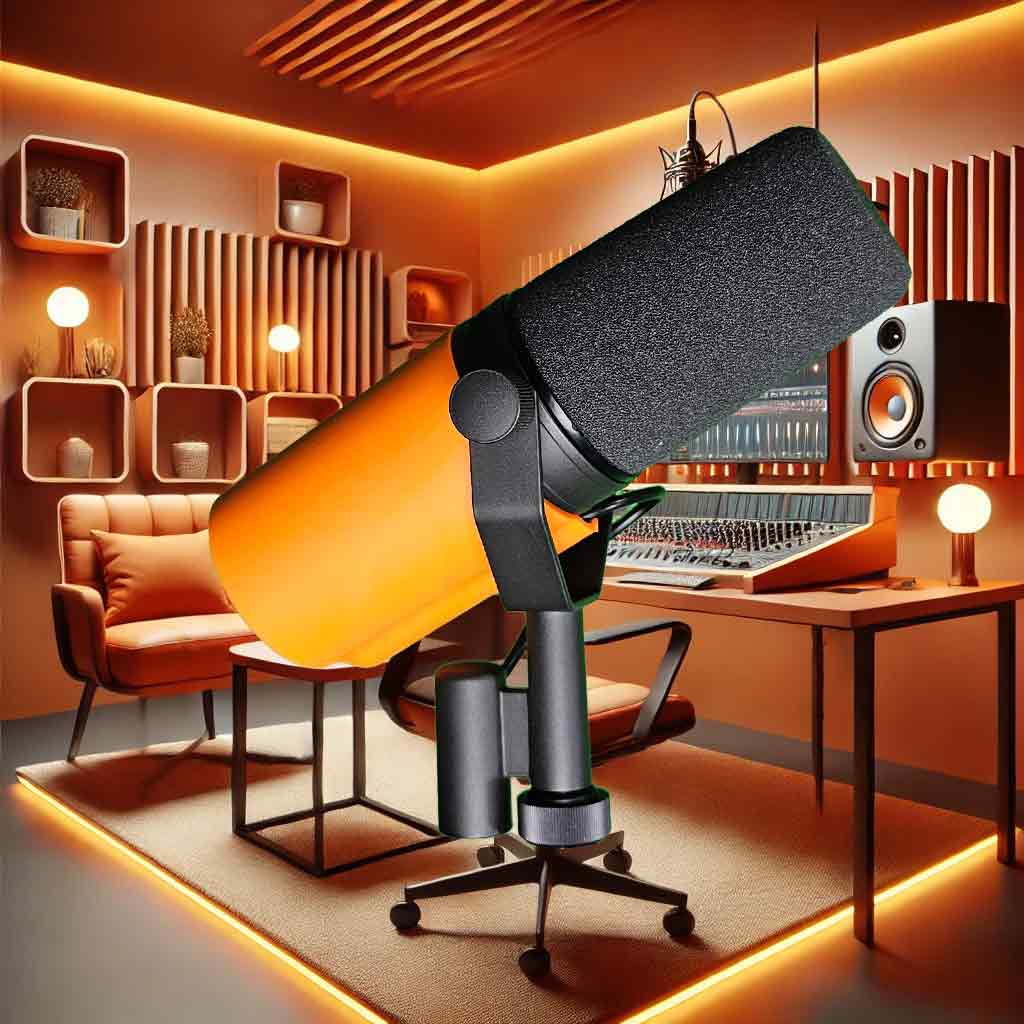 Orange BOLD Series Microphone Cover