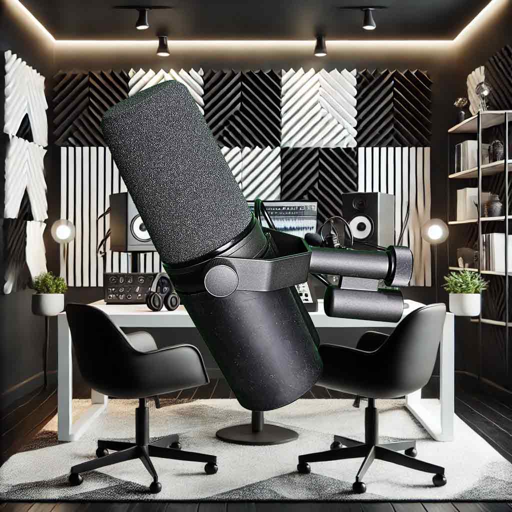 Black BOLD Series Microphone Cover