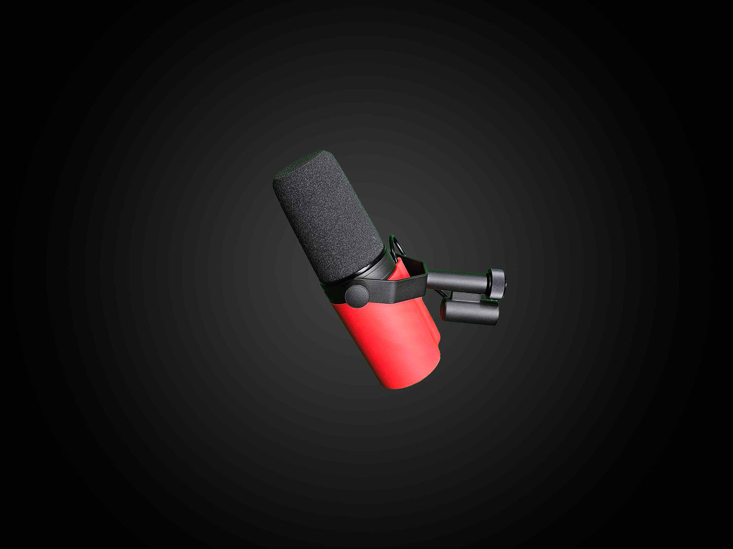 Red BOLD Series Microphone Cover