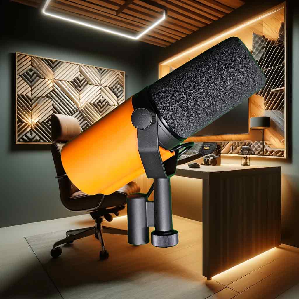 Orange BOLD Series Microphone Cover