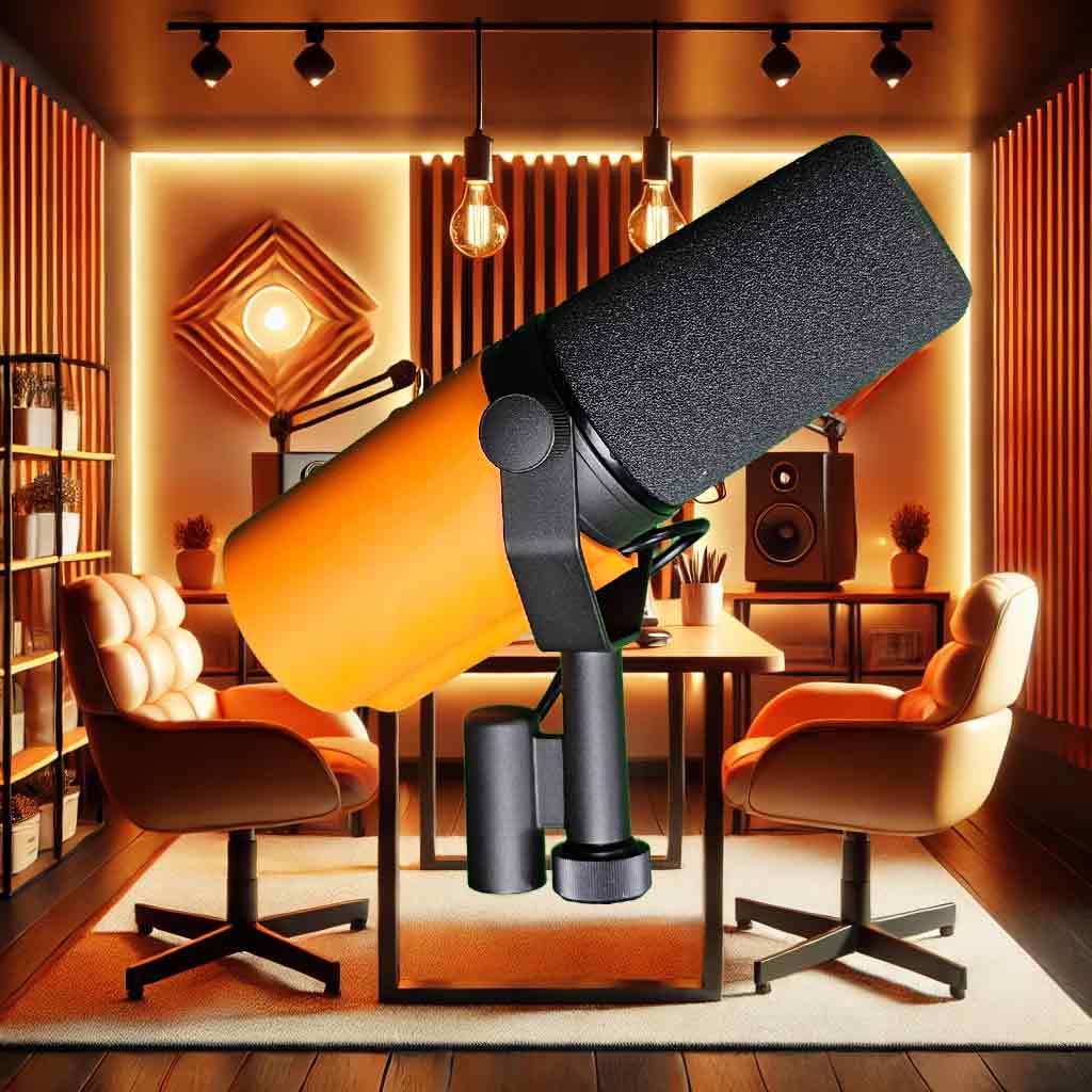 Orange BOLD Series Microphone Cover